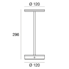 LINEA LIGHT - GEMINI LUMETTO 9W STATUARIETTO