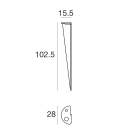 LINEA LIGHT - PICCHET.X EYELET65 L.101MM