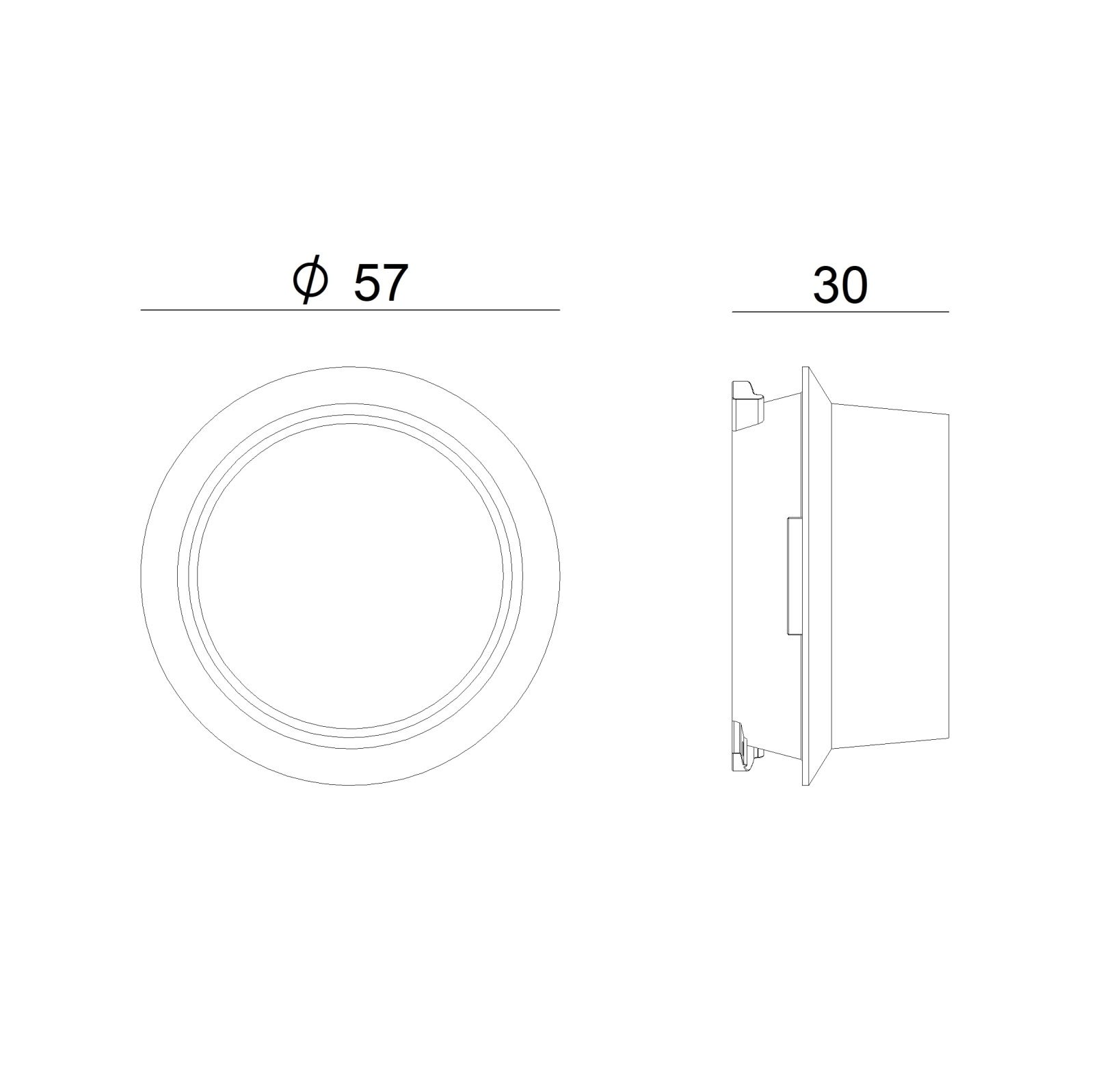LINEA LIGHT - ACCESS.ANTIGLARE CESTA PIC. BLACK