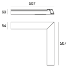 LINEA LIGHT - DIRIGO CUT-OFF CURVA-IN 500X500 GG