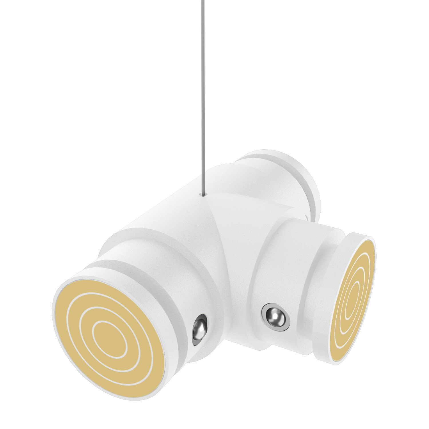 LINEA LIGHT - NODE CON.T SOSP B.CO C/CAVO ACC