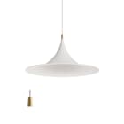 LINEA LIGHT - MORGANA TEXT WHITE POLISHED GOLD