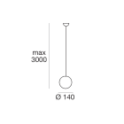 LINEA LIGHT - Sospensione | 220-240 V | 1 arrayLED 5 W DC - 6 W AC