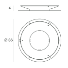 LINEA LIGHT - ANTIFURTO OH D.750
