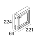 LINEA LIGHT - GYPSUM CONTROCASSA 60813 / 60814