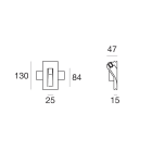 LINEA LIGHT - Lampada a parete - Step Lights | 1 x powerLED 1 W DC 350 mA