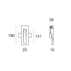 LINEA LIGHT - Lampada a parete - Step Lights | 1 x powerLED 1 W DC 350 mA