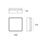 LINEA LIGHT - Emergenza | 220-240 V | 1 x powerLED 1.5 W DC - 1.7 W AC