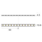 LINEA LIGHT - LED Strip | 600 topLED 48 W DC 24 V | 9.6 W/m | 700 Lm/m