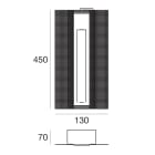 LINEA LIGHT - Lampada a parete | 1 x powerLED 1.5 W DC 500 mA