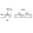 LINEA LIGHT - Sistemi - Elementi lineari | 240 topLED 35 W DC 24 V | Modular