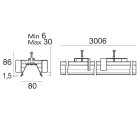 LINEA LIGHT - Sistemi - Elementi lineari | 360 topLED 50 W DC 24 V | Modular