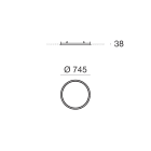 LINEA LIGHT - Downlights | 8 topLED 37.5 W DC 24 V