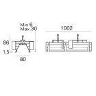 LINEA LIGHT - Sistemi - Elementi lineari | 120 topLED 18 W DC 24 V | Modular