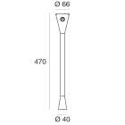 LINEA LIGHT - Lampada a parete | 220-240 V | 1 x powerLED 1.5 W DC - 2 W AC