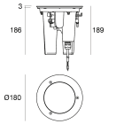 LINEA LIGHT - Uplights | 198-264 V AC /176-280 V DC | 1 arrayLED 16 W DC - 18 W AC