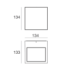 LINEA LIGHT - Lampada a parete | 198-264 V | 2 arrayLED 28 W DC - 31 W AC