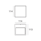 LINEA LIGHT - Lampada a parete | 2 arrayLED 20 W AC 200-264 V AC