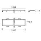 LINEA LIGHT - ROLLIP PRO-C 39 L.1520 30W CRI80 BG