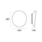 LINEA LIGHT - Lampada a parete | 220-240 V | 1 topLED 18 W DC - 21 W AC