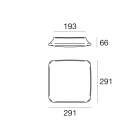 LINEA LIGHT - Plafone | 220-240 V | 42 topLED 8 W DC - 10 W AC