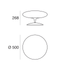 LINEA LIGHT - Lampada da tavolo | 220-240 V | 1 topLED 19 W DC - 19 W AC