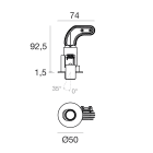 LINEA LIGHT - Downlights | 1 x powerLED 4 W DC 350 mA