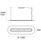 LINEA LIGHT - Sospensione | 220-240 V | 3 topLED 41 W DC - 47 W AC