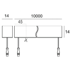 LINEA LIGHT - LED Strip | 1320 topLED 100 W DC 24 V | 10 W/m | 1020 Lm/m