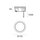 LINEA LIGHT - Uplights | 1 arrayLED 12 W DC 350 mA