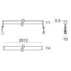 LINEA LIGHT - Elementi lineari | 360 topLED 24 W DC 24 V