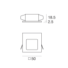 LINEA LIGHT - Lampada a parete - Step Lights | 1 x powerLED 1 W DC 350 mA