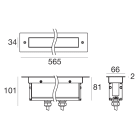 LINEA LIGHT - Elementi lineari | 220-240 V | 9 x powerLED 18.3 W DC - 20.5 W AC