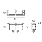 LINEA LIGHT - Elementi lineari | 220-240 V | 6 x powerLEDs 12.2 W DC - 13.5 W AC