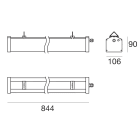 LINEA LIGHT - Plafone | 198-264 V | 32 topLED 65 W DC - 70 W AC