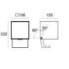 LINEA LIGHT - Proiettori | 198-264 V AC /180-275 V DC | 1 arrayLED 37 W DC - 40 W AC