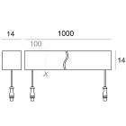 LINEA LIGHT - LED Strip | 140 topLED 10 W DC 48 V | 10 W/m | 1236 Lm/m