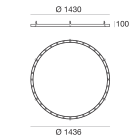 LINEA LIGHT - Downlights | 36 x powerLED 68 W DC 550 mA