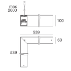 LINEA LIGHT - Sistemi | 198-264 V AC /220-240 V DC | 48 + 120 topLED 36 W DC - 40 W AC | Modular