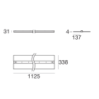 LINEA LIGHT - Sistemi - Sospensione | 85-277 V | 360 topLED 37 W DC - 44 W AC | Modular Slave