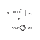 LINEA LIGHT - Proiettori | 1 arrayLED 16 W DC 450 mA