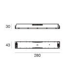 LINEA LIGHT - DALIFlat Push - Driver DALI PUSH 110 - 6.25A 24V 150W
