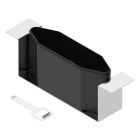 LINEA LIGHT - Outer casing for Skin_S installation on plasterboard or concrete ceiling - 229mm