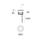 LINEA LIGHT - Lampada a parete - Step Lights | 1 x powerLED 4 W DC 350 mA