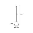 LINEA LIGHT - Paletti e teste palo | 180-264 V AC /230-280 V DC | 1 x powerLEDs 1.5 W DC - 1.8 W AC