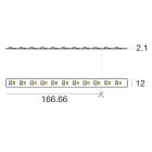 LINEA LIGHT - LED Strip | 270 topLED 67.5 W DC 48 V | 13.5 W/m
