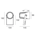 LINEA LIGHT - Proiettori | 198-264 V | 1 arrayLED 15 W DC - 17 W AC