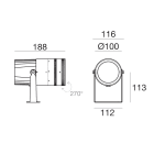 LINEA LIGHT - Proiettori | 1 arrayLED 30 W DC 840 mA