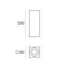 LINEA LIGHT - Plafone | 176-264 V | 1 arrayLED 7.3 W DC - 9 W AC
