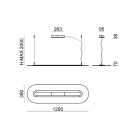 LINEA LIGHT - Sospensione | 220-240 V | 3 topLED 41 W DC - 47 W AC